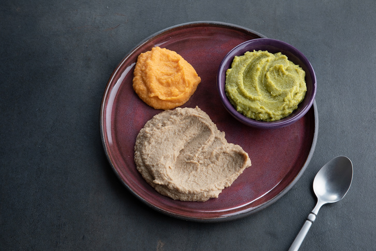 PUREED Pork Roast with Sweet Potatoes, Green Beans